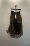 Marc Le Bihan Silk Skirt Six-layer Gauze 25930 Series French Hand-dyed MLB-25930-QINGTONG Bronze